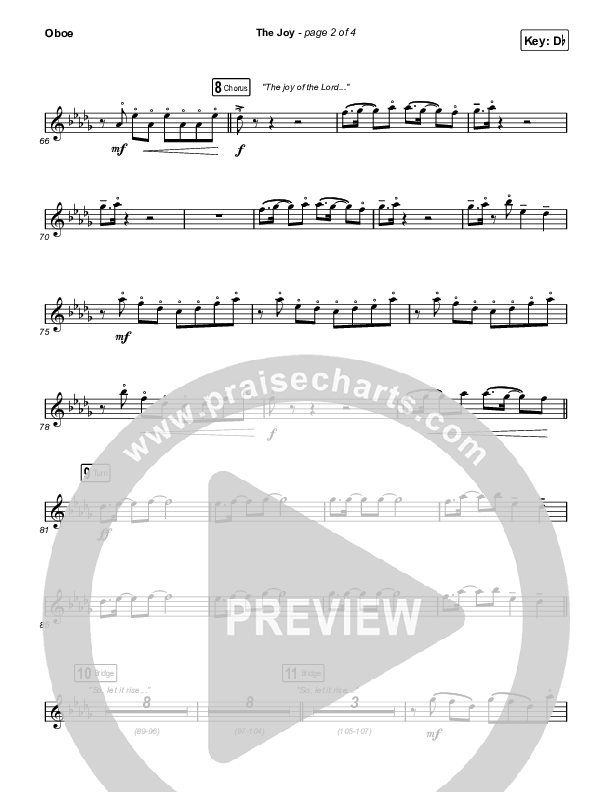 The Joy (Live) Oboe (The Belonging Co / Andrew Holt)