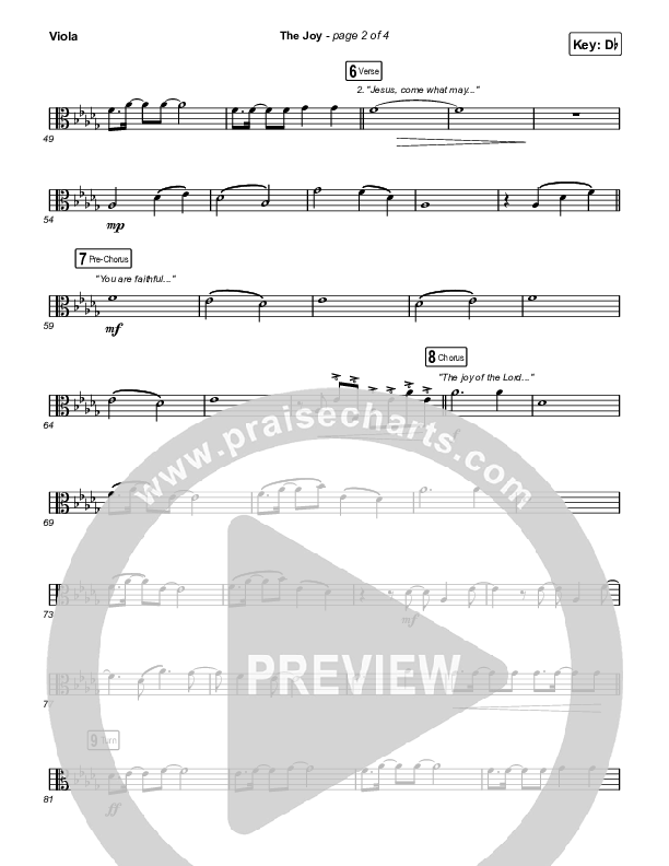 The Joy (Live) Viola (The Belonging Co / Andrew Holt)