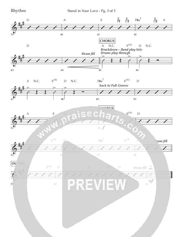 Stand In Your Love (Choral Anthem SATB) Lead Melody & Rhythm (Lifeway Choral / Arr. David Wise / Orch. David Shipps)