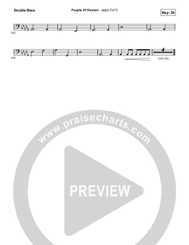 People Of Heaven String Bass (Phil Wickham / Brandon Lake)