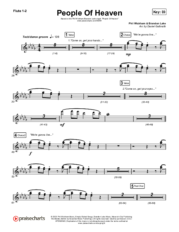 People Of Heaven Wind Pack (Phil Wickham / Brandon Lake)