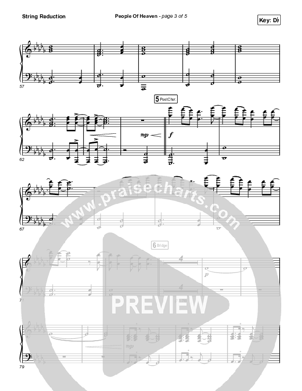 People Of Heaven String Reduction (Phil Wickham / Brandon Lake)