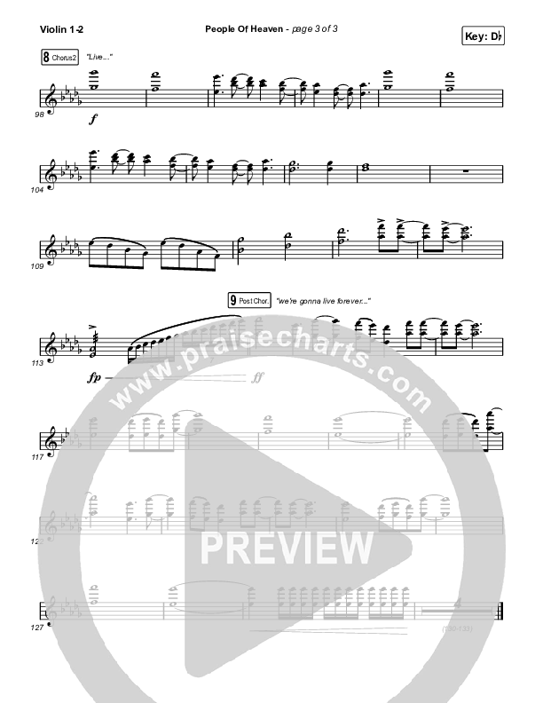 People Of Heaven String Pack (Phil Wickham / Brandon Lake)