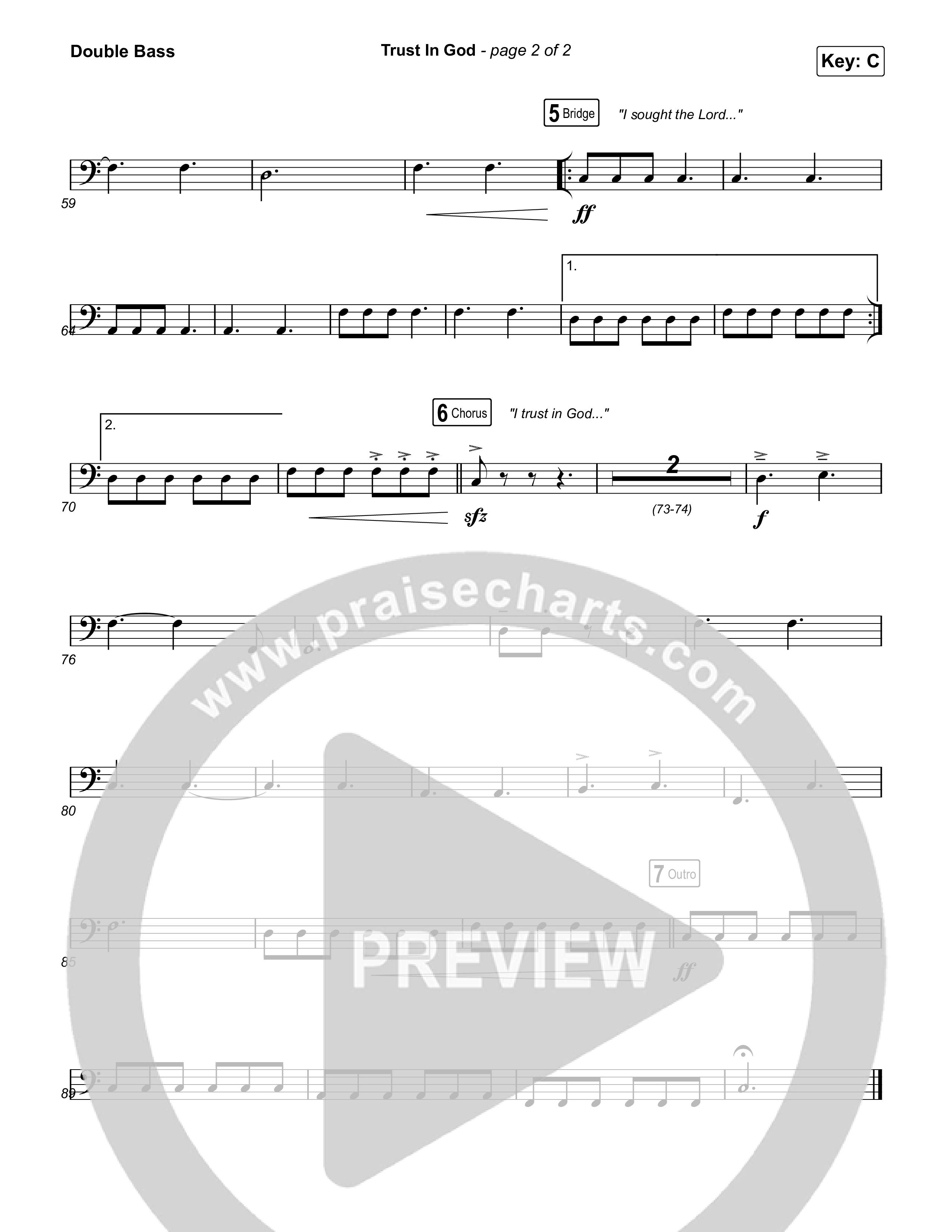 Trust In God (Radio) String Bass (Elevation Worship)