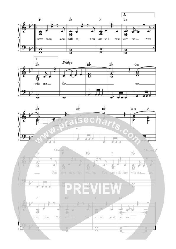 Good To Me Lead Sheet Melody (Leslie Jordan)