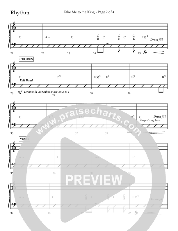 Take Me To The King (Choral Anthem SATB) Lead Melody & Rhythm (Lifeway Choral / Arr. Geron Davis / Orch. Jim Hammerly)