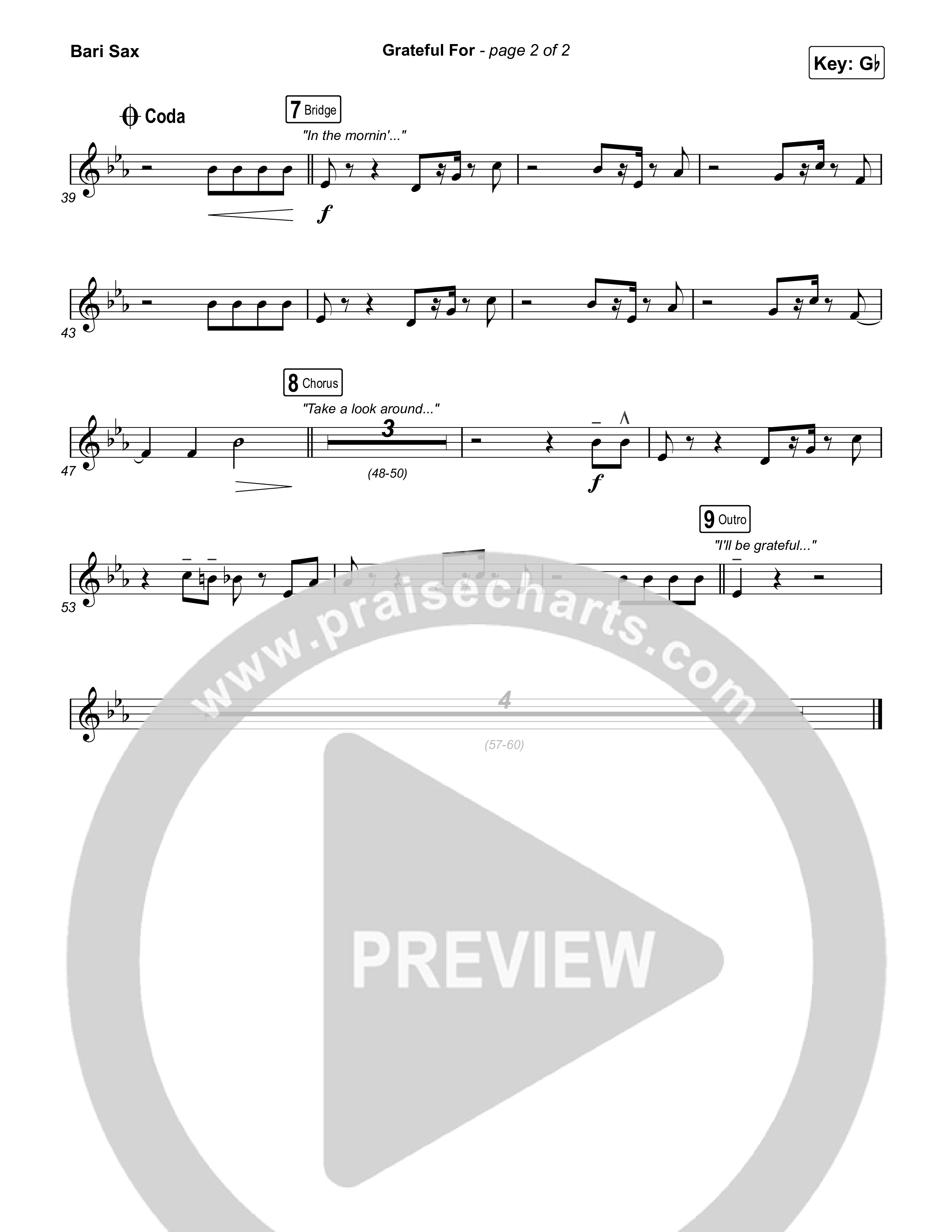 Grateful For Bari Sax (Natalie Layne)