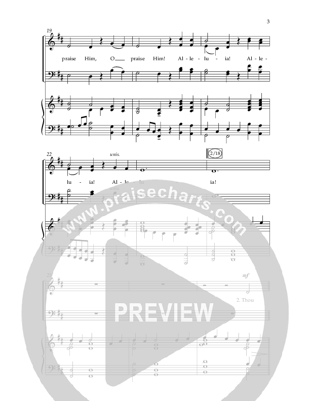 Three Classic Hymn Arrangements For SATB Choir (Choral Anthem SATB) Anthem (SATB/Piano) (Lifeway Choral / Arr. Phillip Keveren)