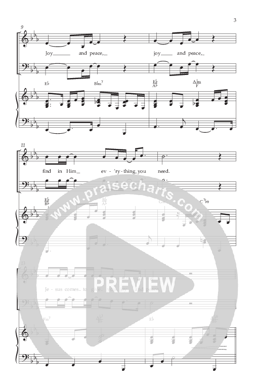 Joy And Peace (Choral Anthem SATB) Anthem (SATB/Piano) (Lifeway Choral / Arr. Russell Mauldin)