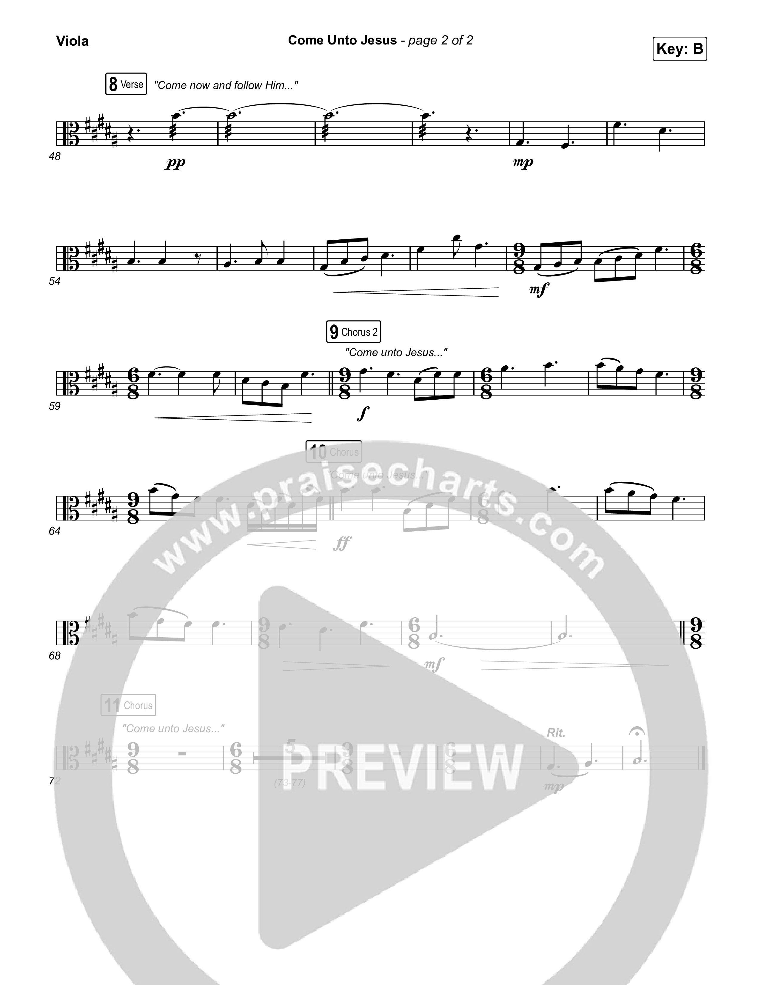 Come Unto Jesus (Live) Viola (Keith & Kristyn Getty / Laura Story / Jordan Kauflin)