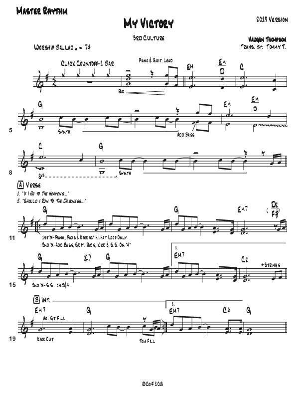 My Victory Brass Ensemble (Third Culture Worship)