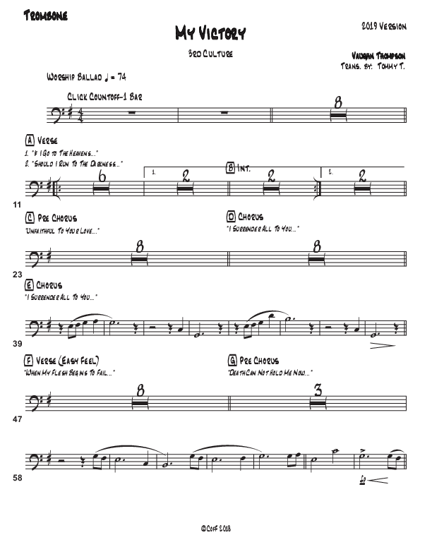 My Victory Trombone (Third Culture Worship)