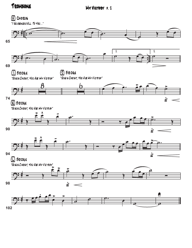 My Victory Trombone (Third Culture Worship)