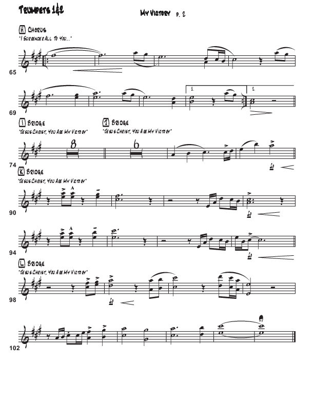 My Victory Trumpet 1,2 (Third Culture Worship)