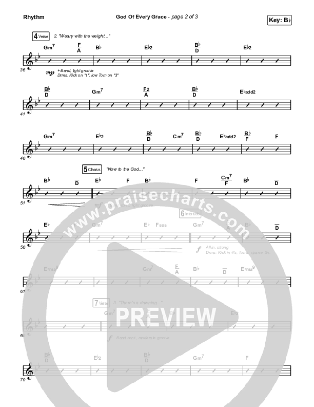 God Of Every Grace Rhythm Pack (Keith & Kristyn Getty / Matt Boswell / Matt Papa)