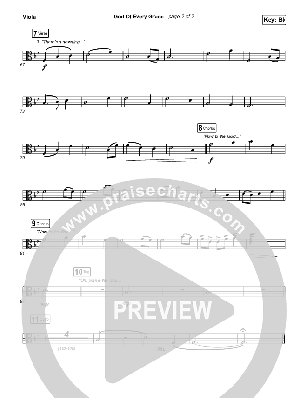 God Of Every Grace Viola (Keith & Kristyn Getty / Matt Boswell / Matt Papa)