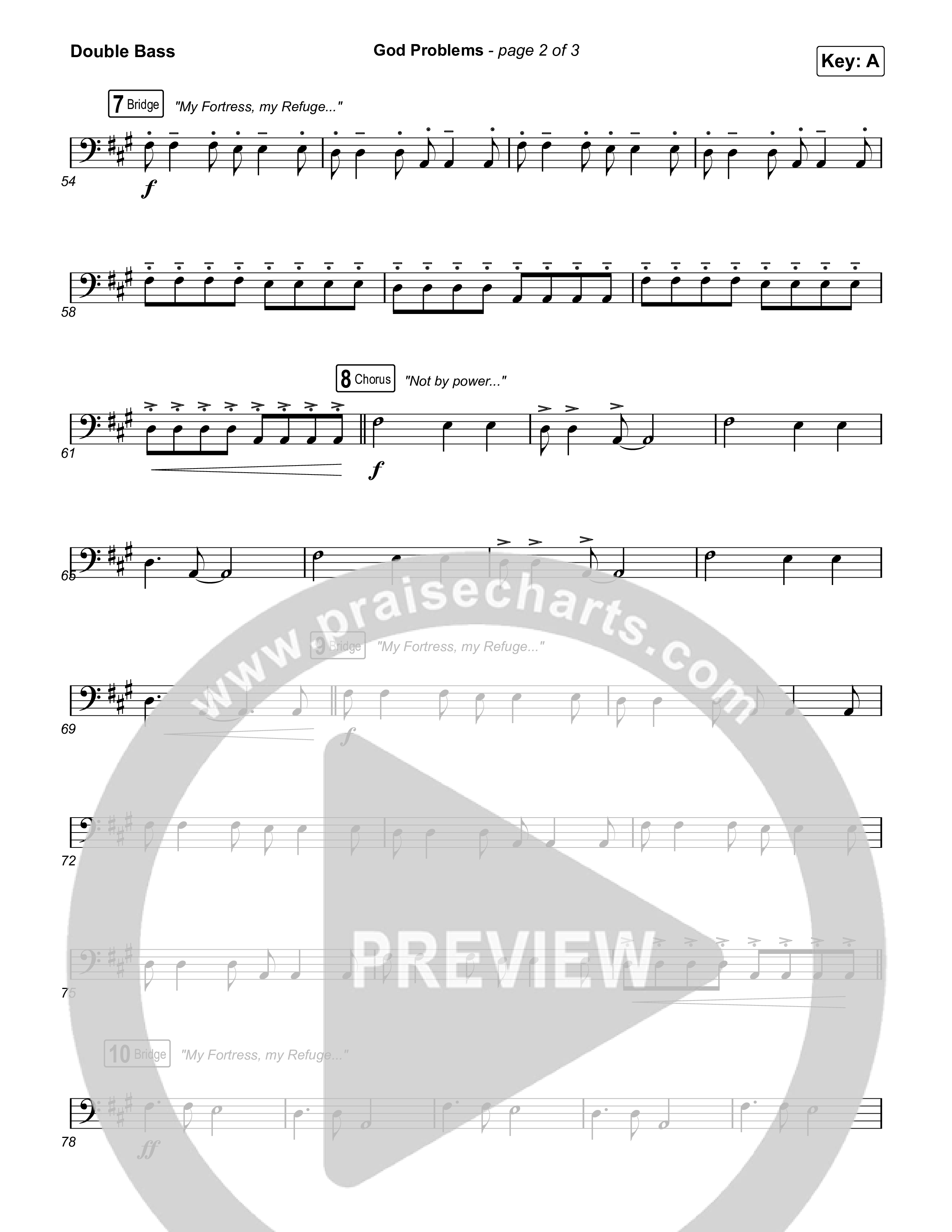 God Problems String Bass (Maverick City Music / Chandler Moore / Naomi Raine)