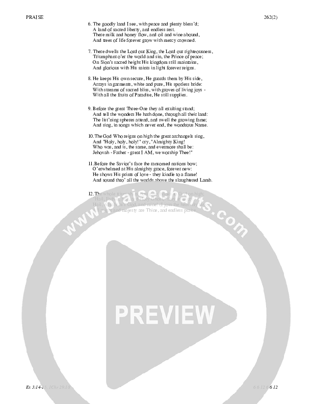 The God Of Abraham Praise Hymn Sheet (SATB) (Traditional Hymn)