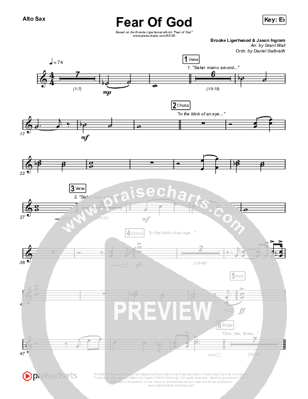 Fear Of God Sax Pack (Brooke Ligertwood)