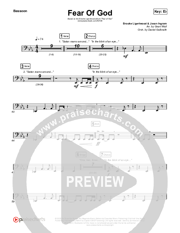 Fear Of God Bassoon (Brooke Ligertwood)