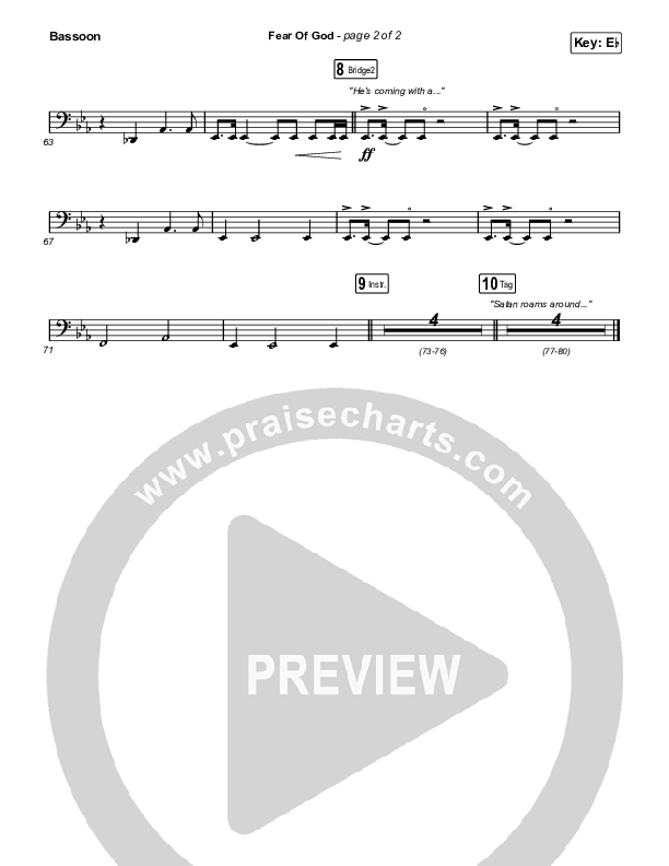 Fear Of God Bassoon (Brooke Ligertwood)