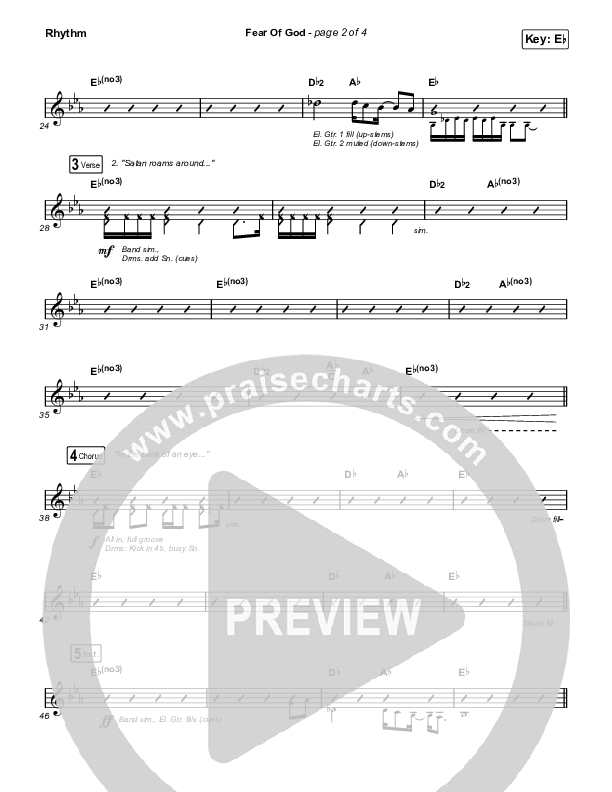 Fear Of God Rhythm Pack (Brooke Ligertwood)