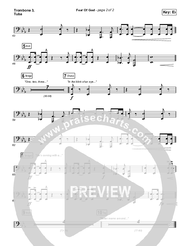 Fear Of God Trombone 3/Tuba (Brooke Ligertwood)