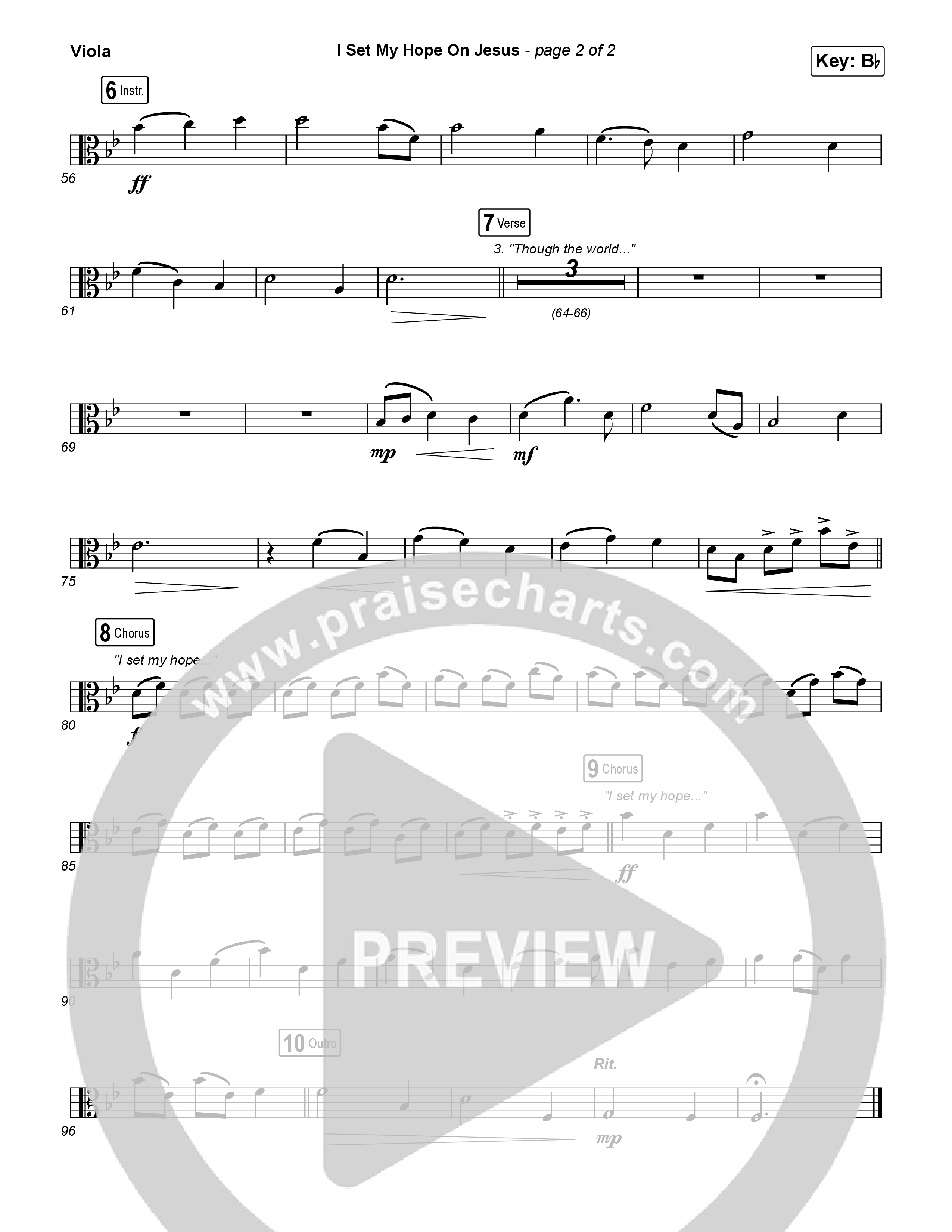 I Set My Hope (Hymn For A Deconstructing Friend) Viola (Keith & Kristyn Getty)
