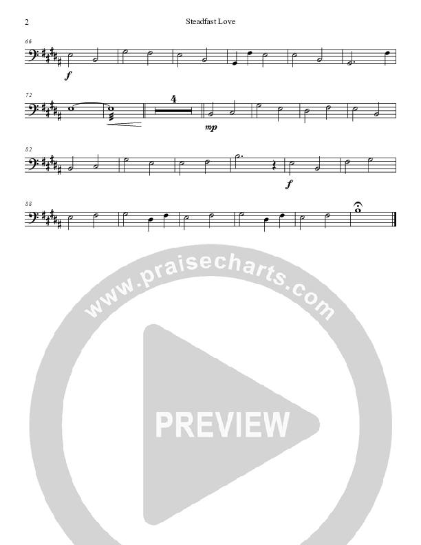 Steadfast Love Contrabass (Grace Worship)