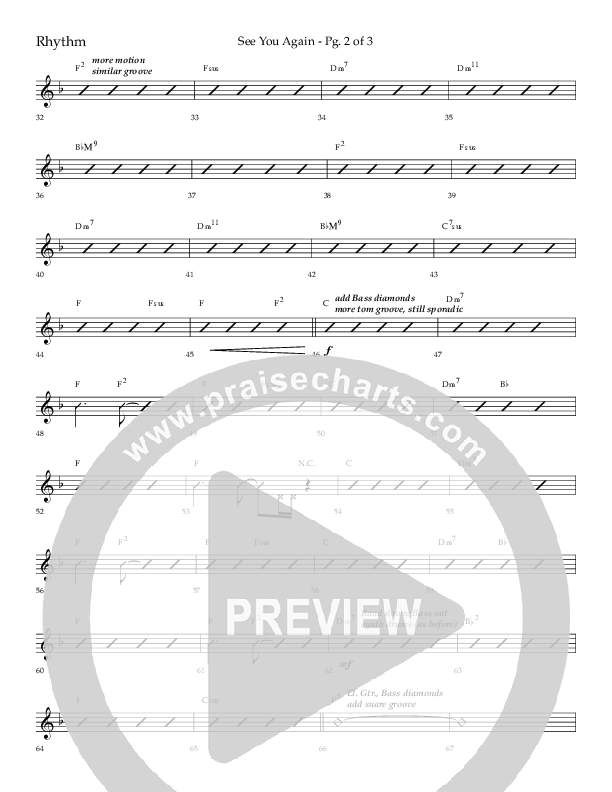 See You Again (Choral Anthem SATB) Lead Melody & Rhythm (Lifeway Choral / Arr. John Bolin / Orch. Daniel Semsen)