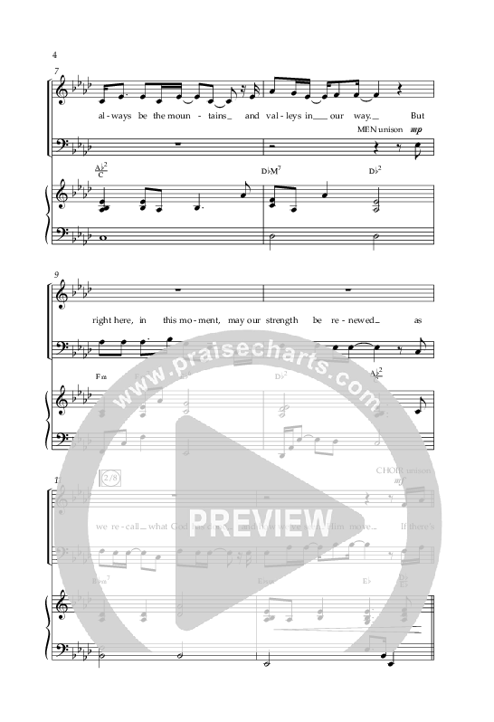 Say Amen (Choral Anthem SATB) Anthem (SATB/Piano) (Lifeway Choral / Arr. Danny Zaloudik)