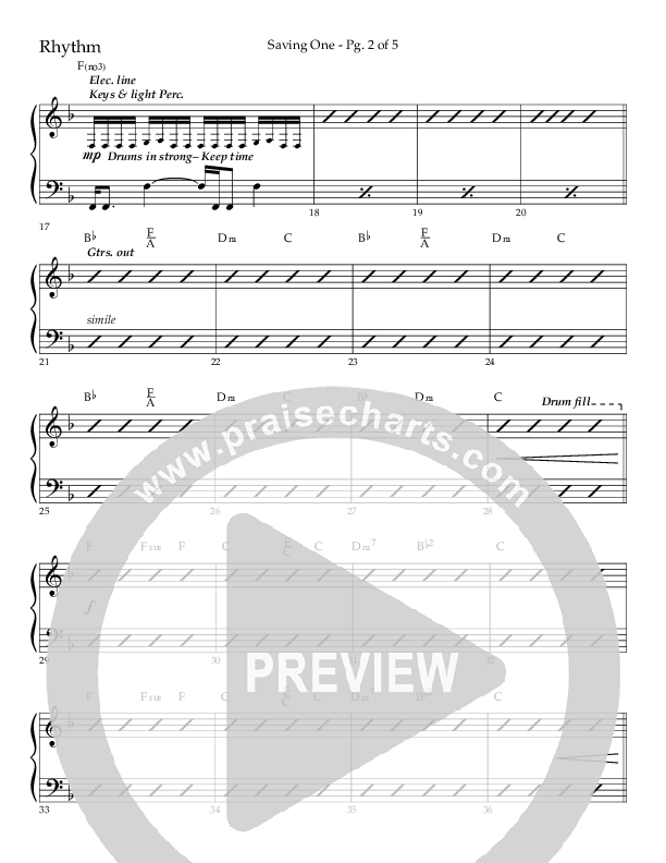 Saving One (Choral Anthem SATB) Lead Melody & Rhythm (Lifeway Choral / Arr. Craig Adams / Arr. Ken Barker / Arr. Danny Zaloudik / Orch. Danny Zaloudik)
