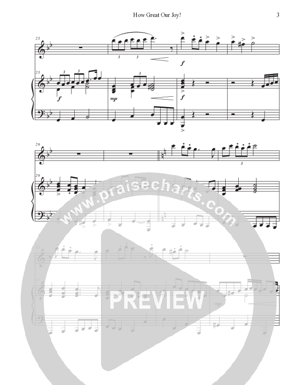 How Great Our Joy (Instrumental) Piano/Flute Duet (Foster Music Group / Arr. Marty Parks)