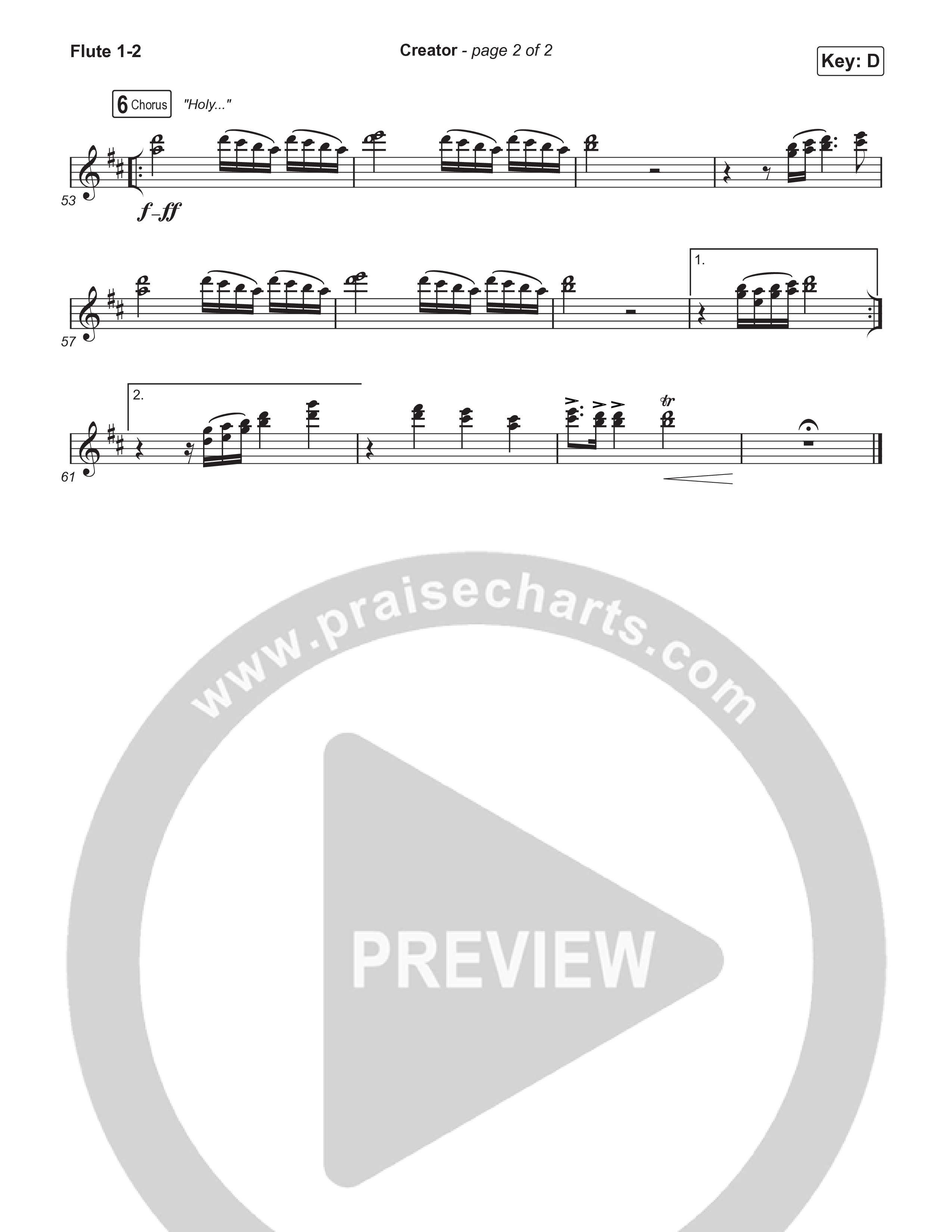 Creator (Choral Anthem SATB) Wind Pack (Phil Wickham / Arr. Mason Brown)