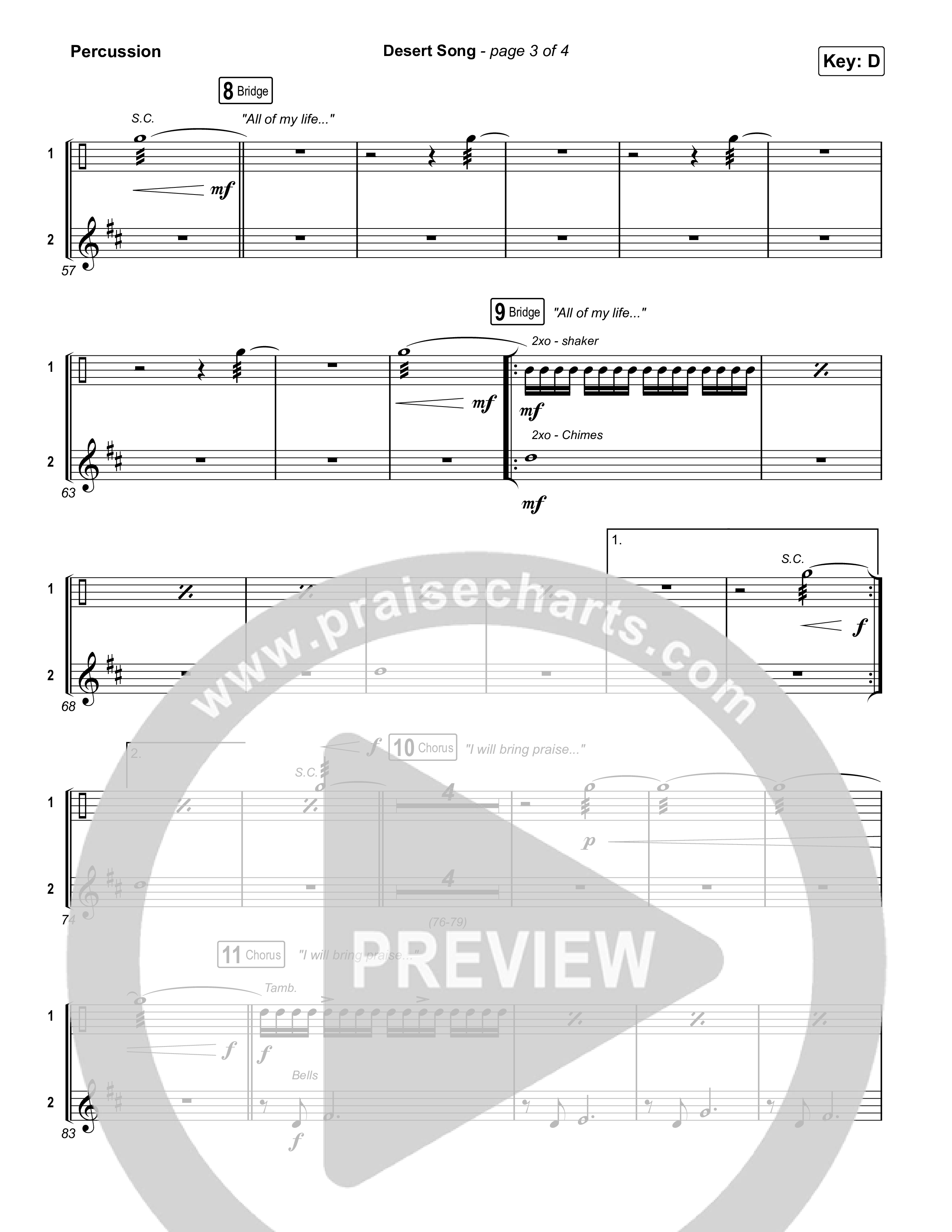 Desert Song Percussion (Brooke Ligertwood)