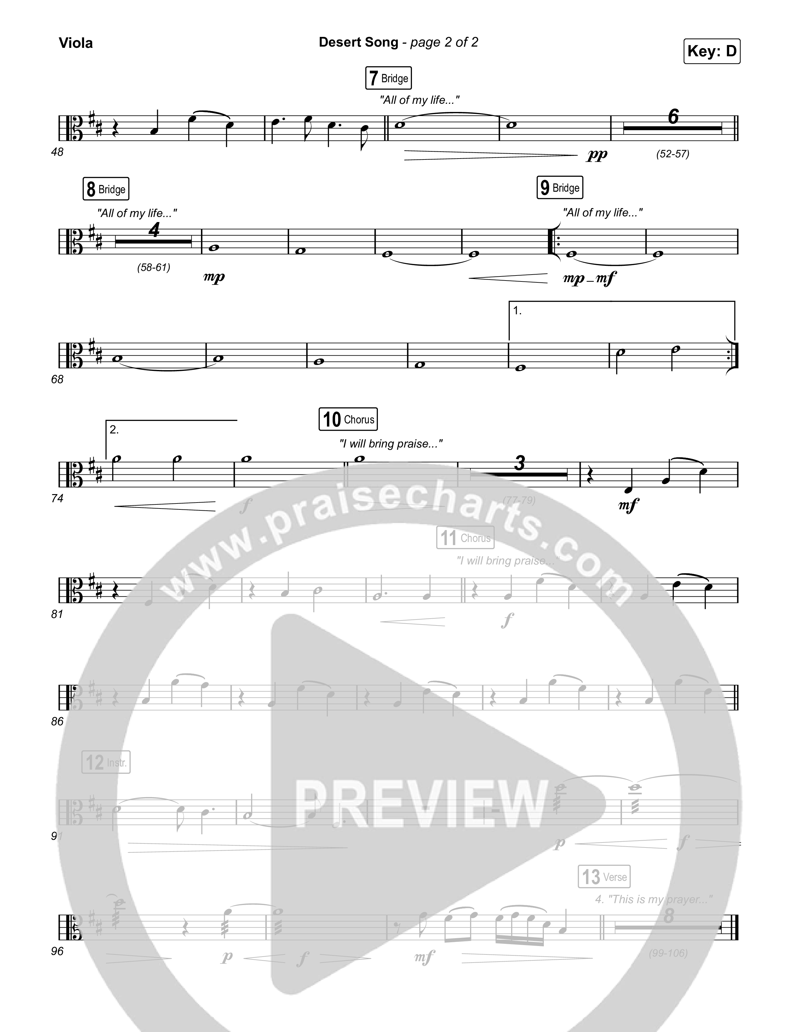 Desert Song Viola (Brooke Ligertwood)