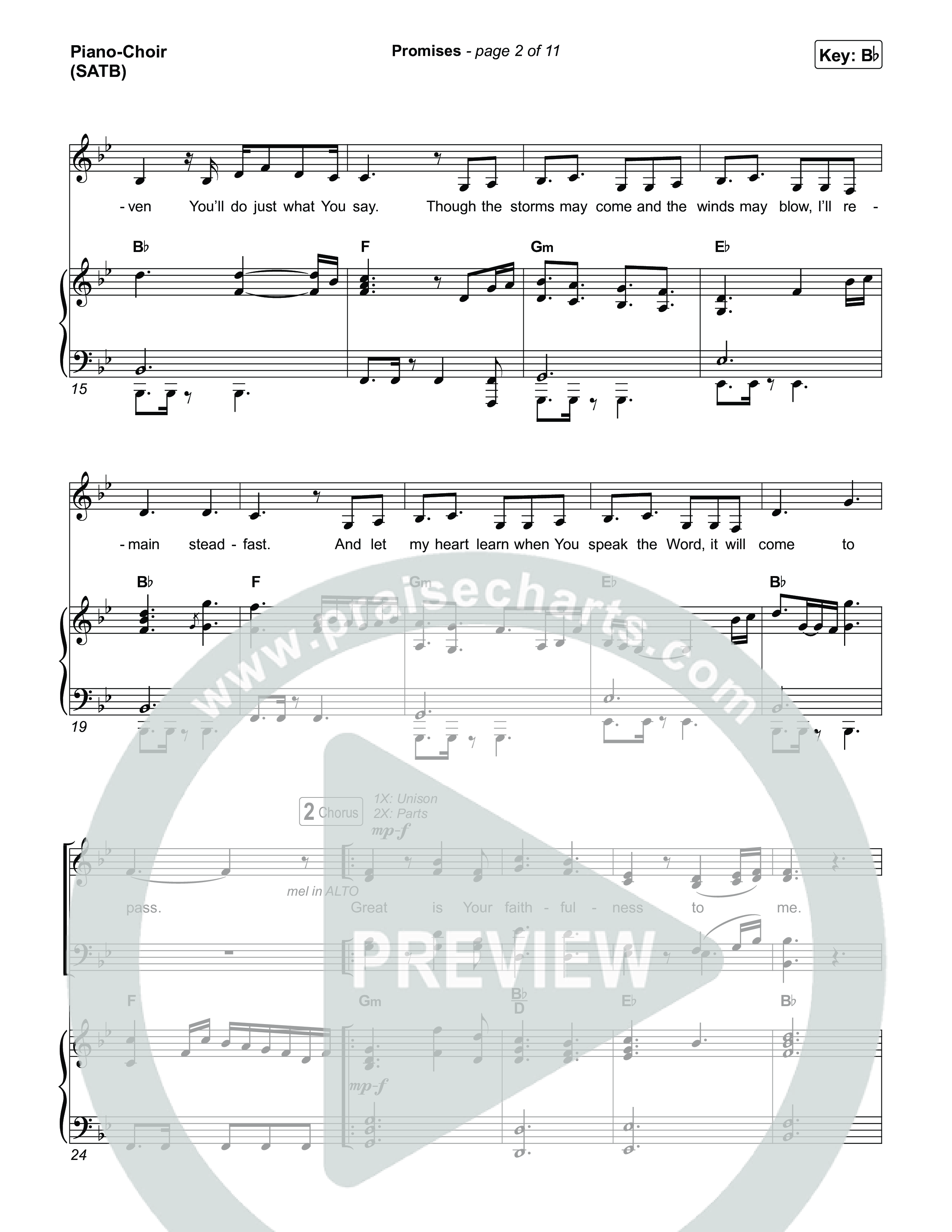 Promises Piano/Vocal Pack (Maverick City Music)