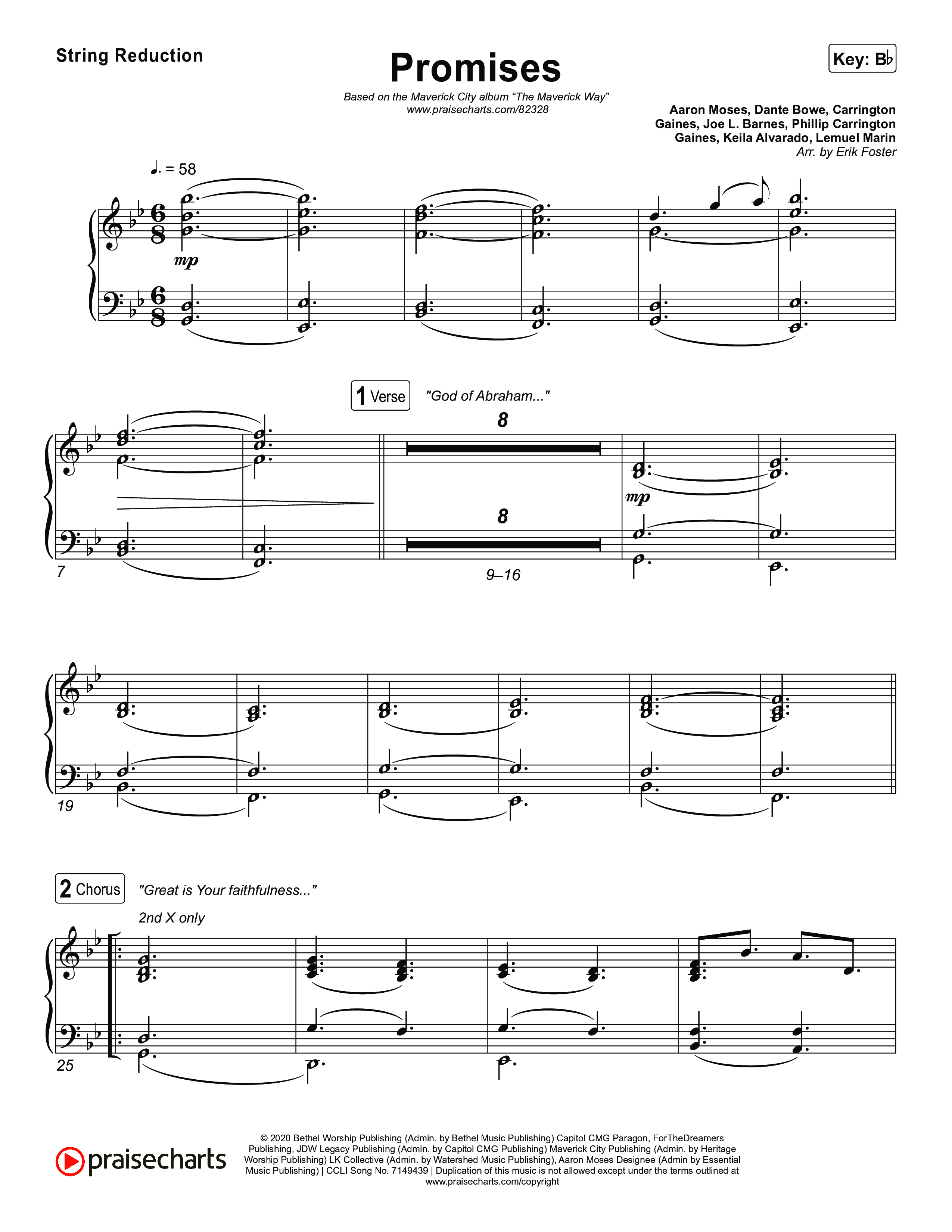 Promises String Reduction (Maverick City Music)