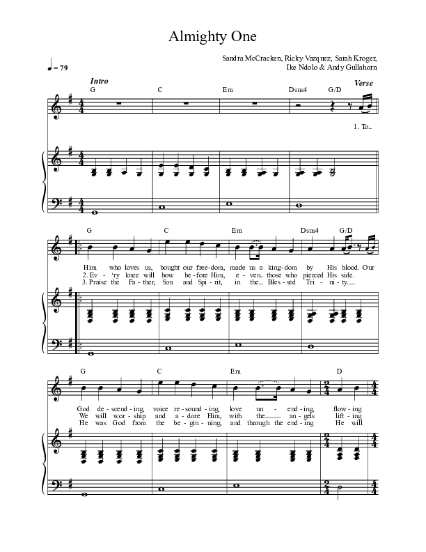 Almighty One Rhythm/Vocal (Village Lights / Ricky Vazquez)