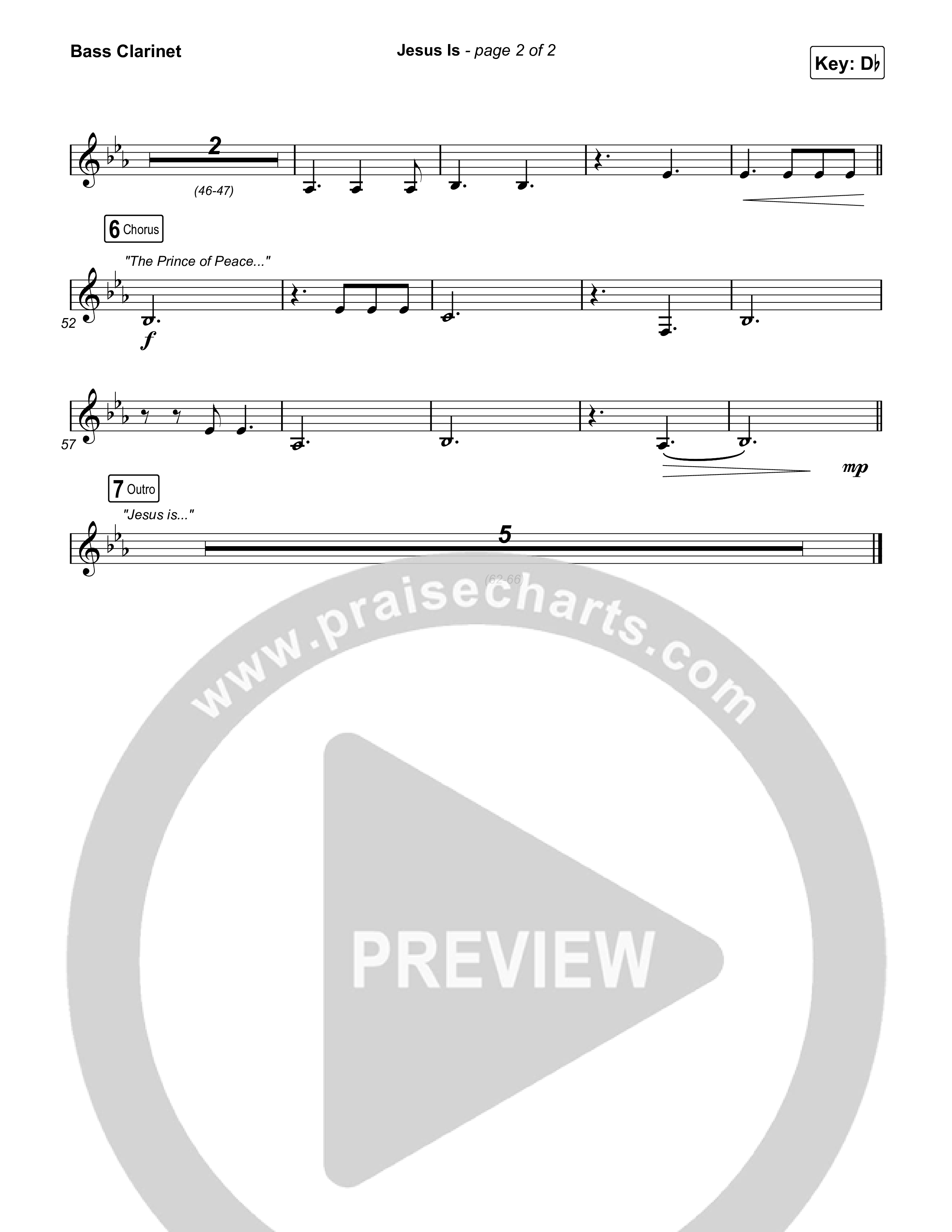 Jesus Is Bass Clarinet (Leanna Crawford)