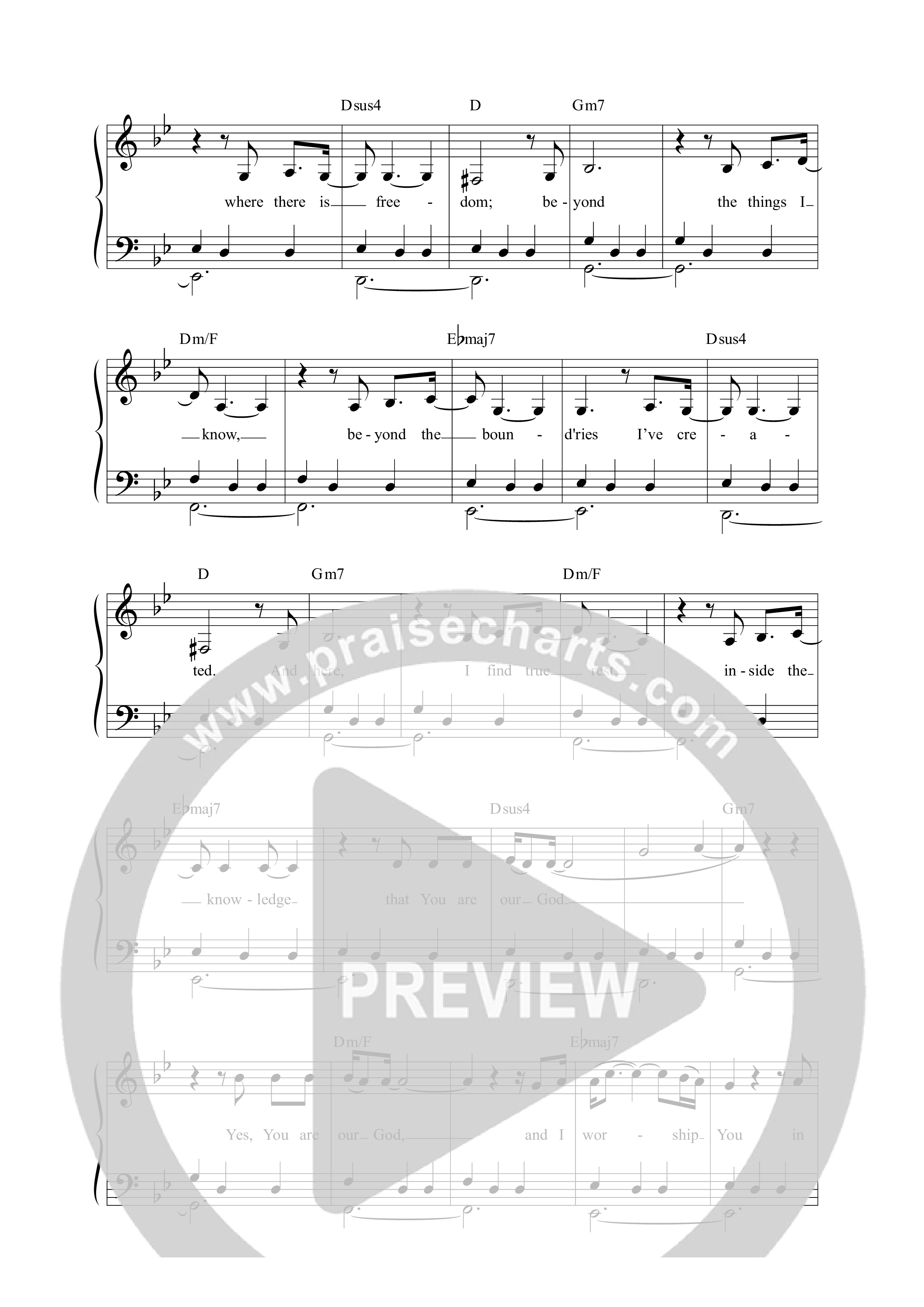 Spacious Place Lead Sheet Melody (Lucy Grimble)