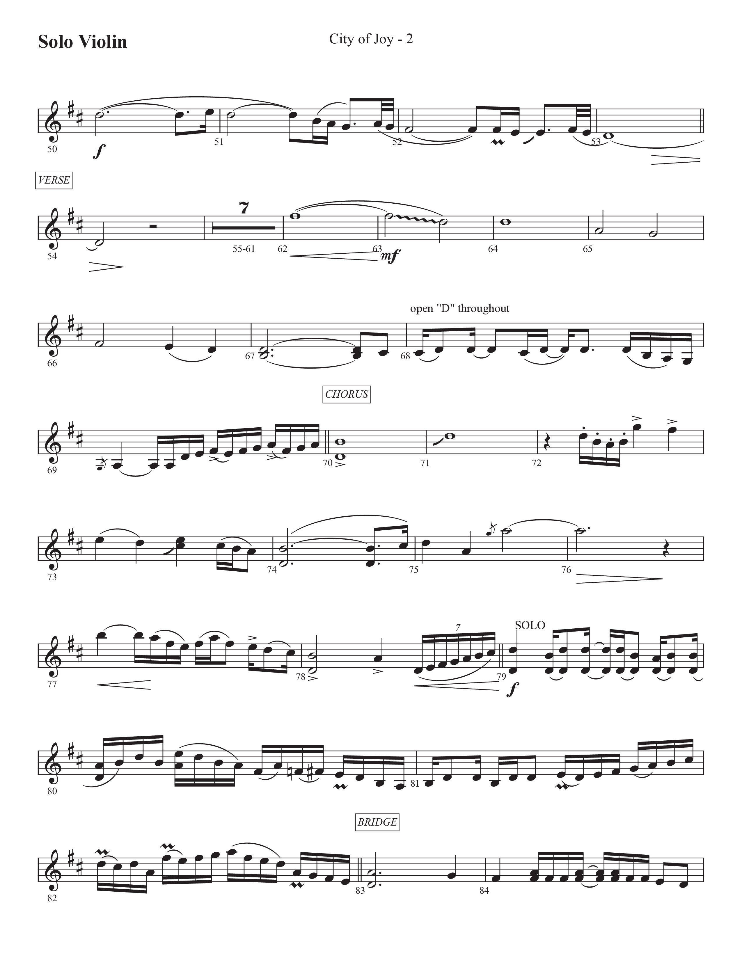 City Of Joy (Choral Anthem SATB) Violin Solo (Prestonwood Worship / Prestonwood Choir / Arr. Michael Neale / Orch. Jonathan Walker)