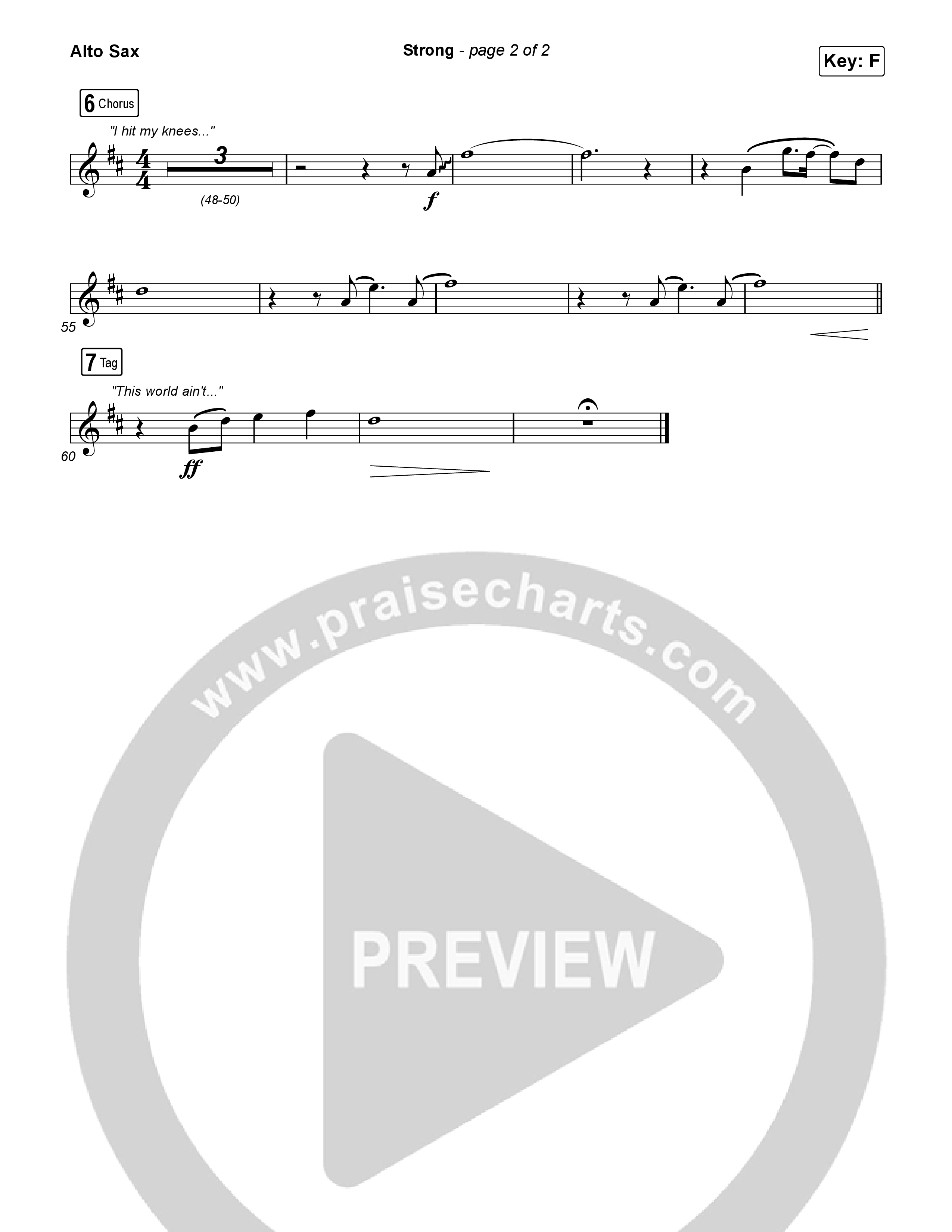 Strong Alto Sax (Anne Wilson)