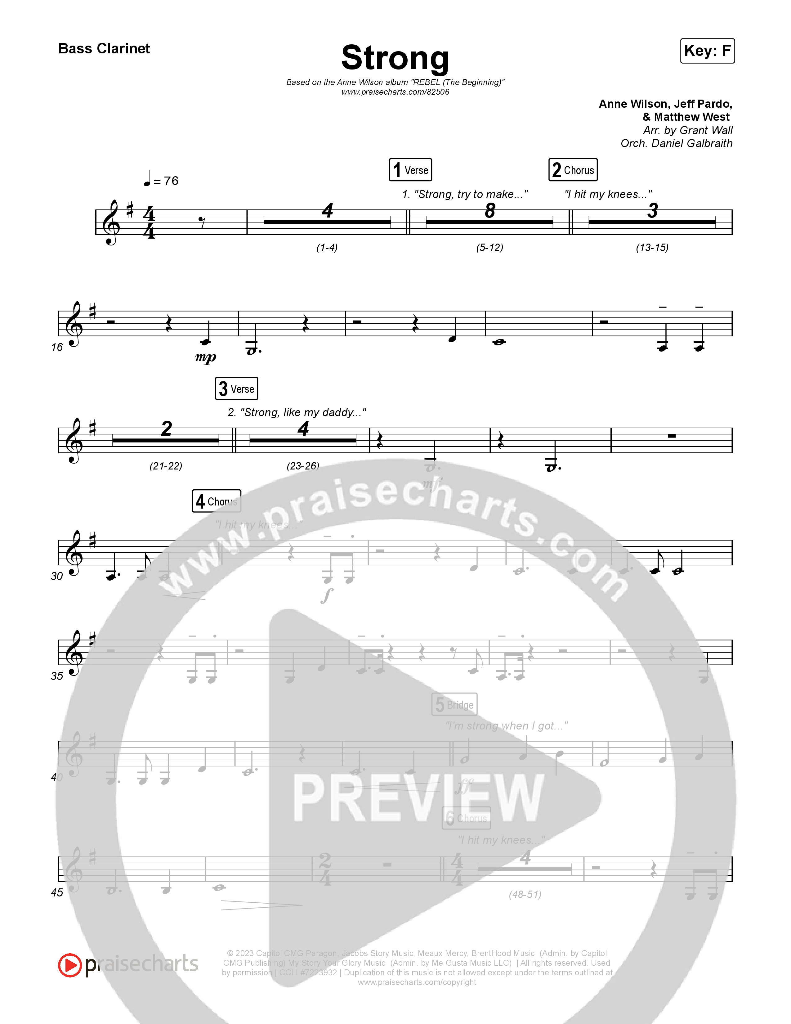 Strong Clarinet 1,2 (Anne Wilson)