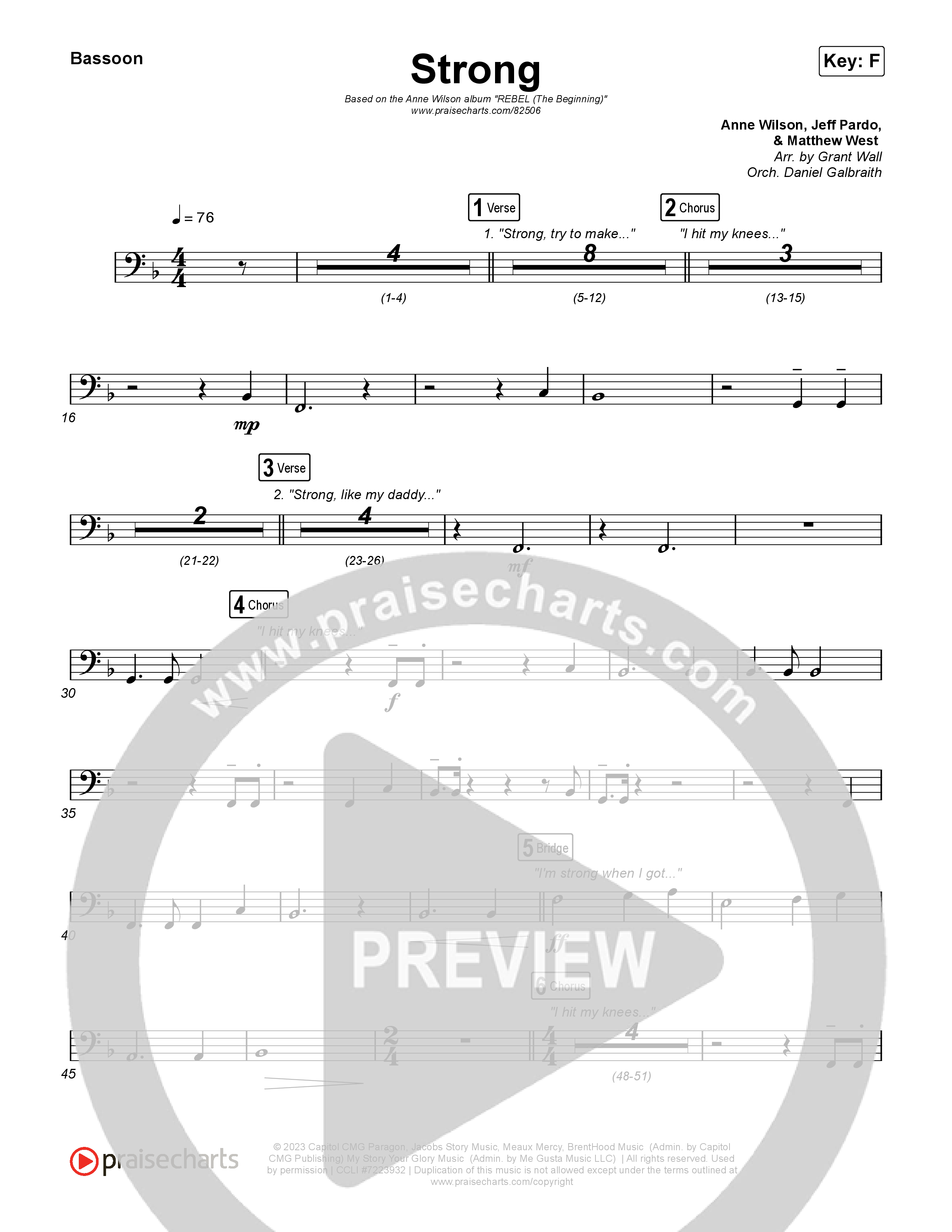 Strong Bassoon (Anne Wilson)