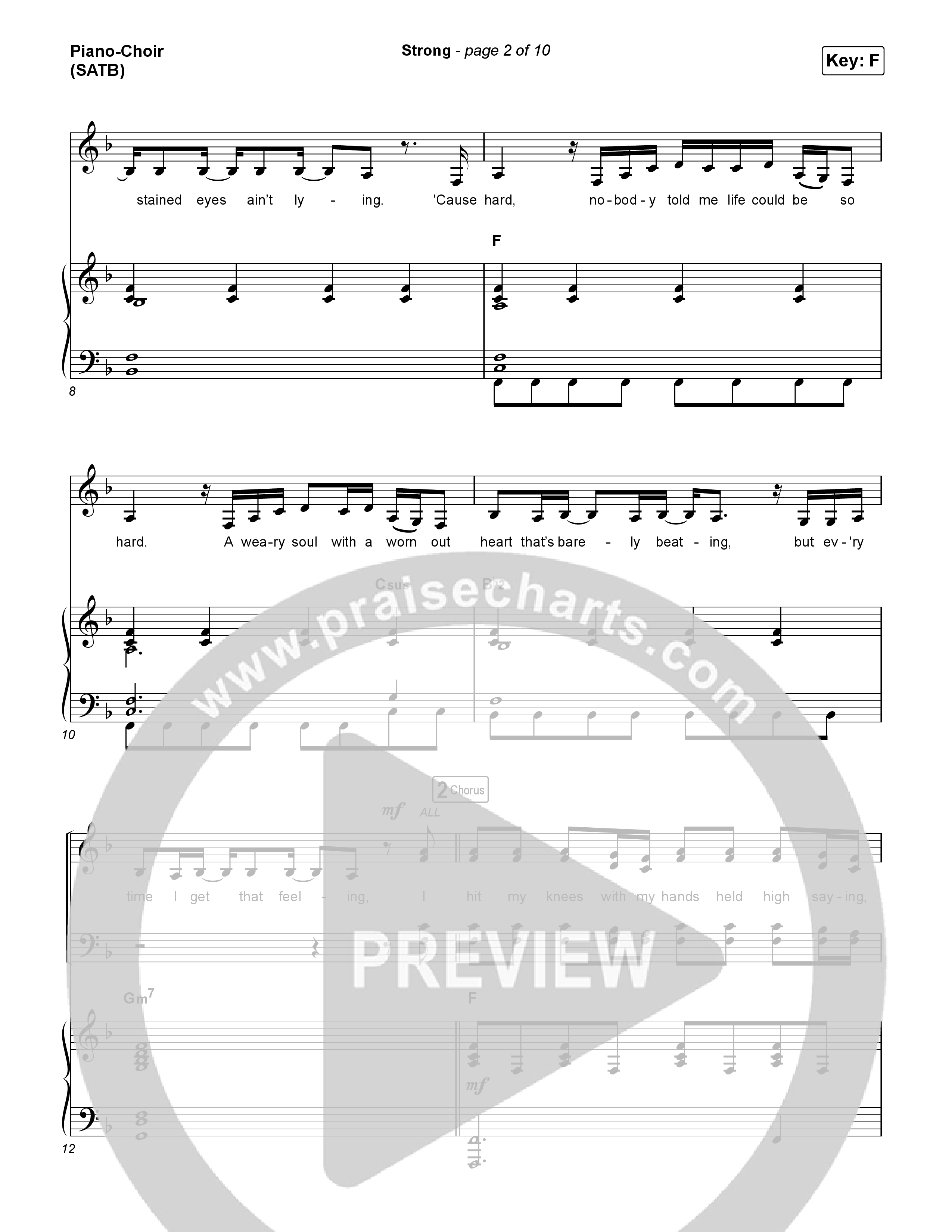 Strong Piano/Vocal Pack (Anne Wilson)