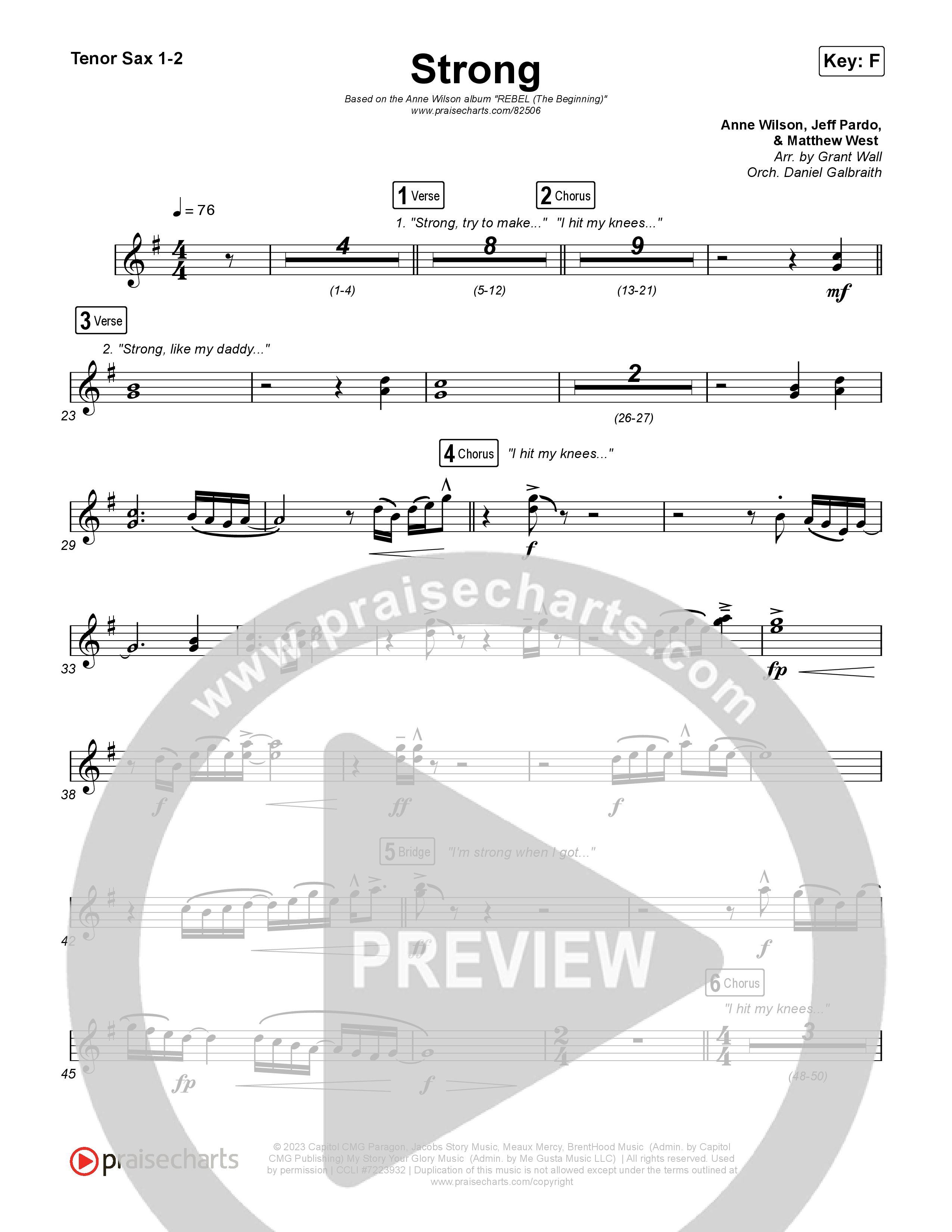 Strong Tenor Sax 1,2 (Anne Wilson)