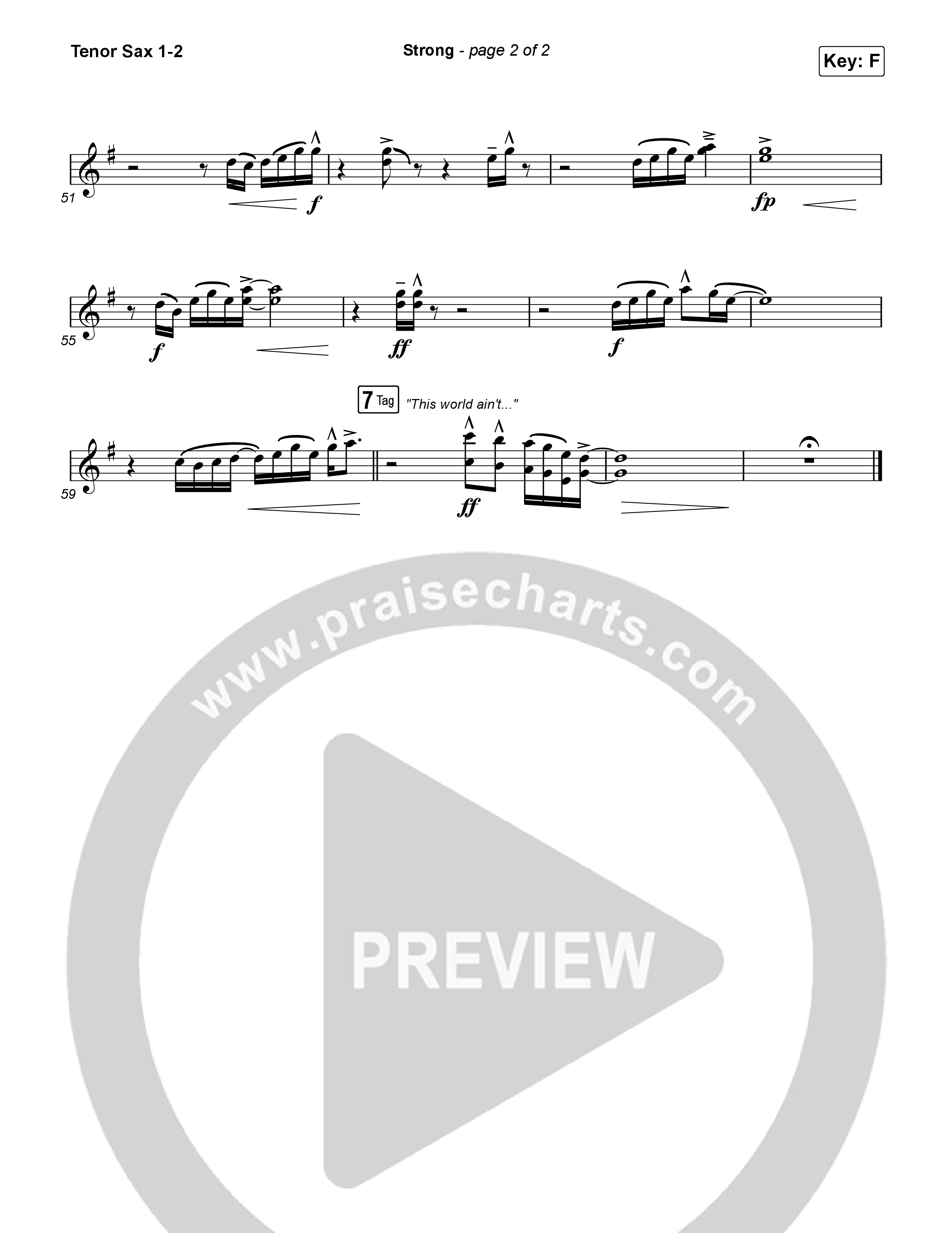 Strong Tenor Sax 1,2 (Anne Wilson)