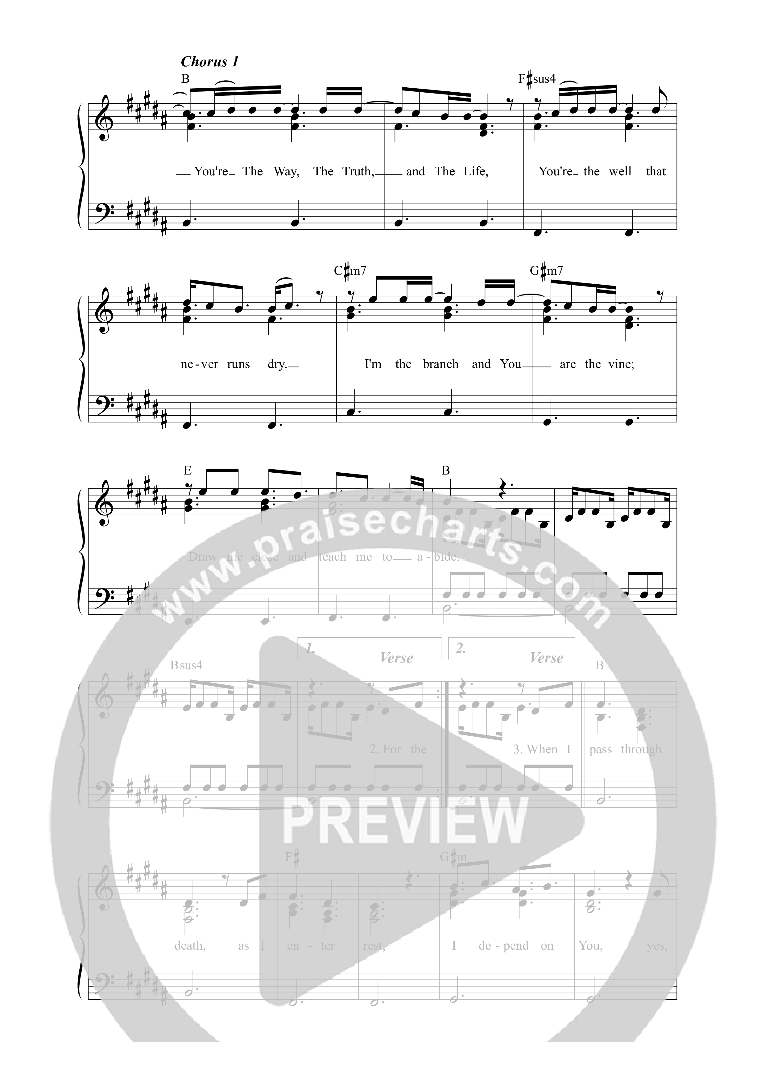 Abide (Live) Lead Sheet Melody (Mission House / Jess Ray / Taylor Leonhardt / Aaron Williams)
