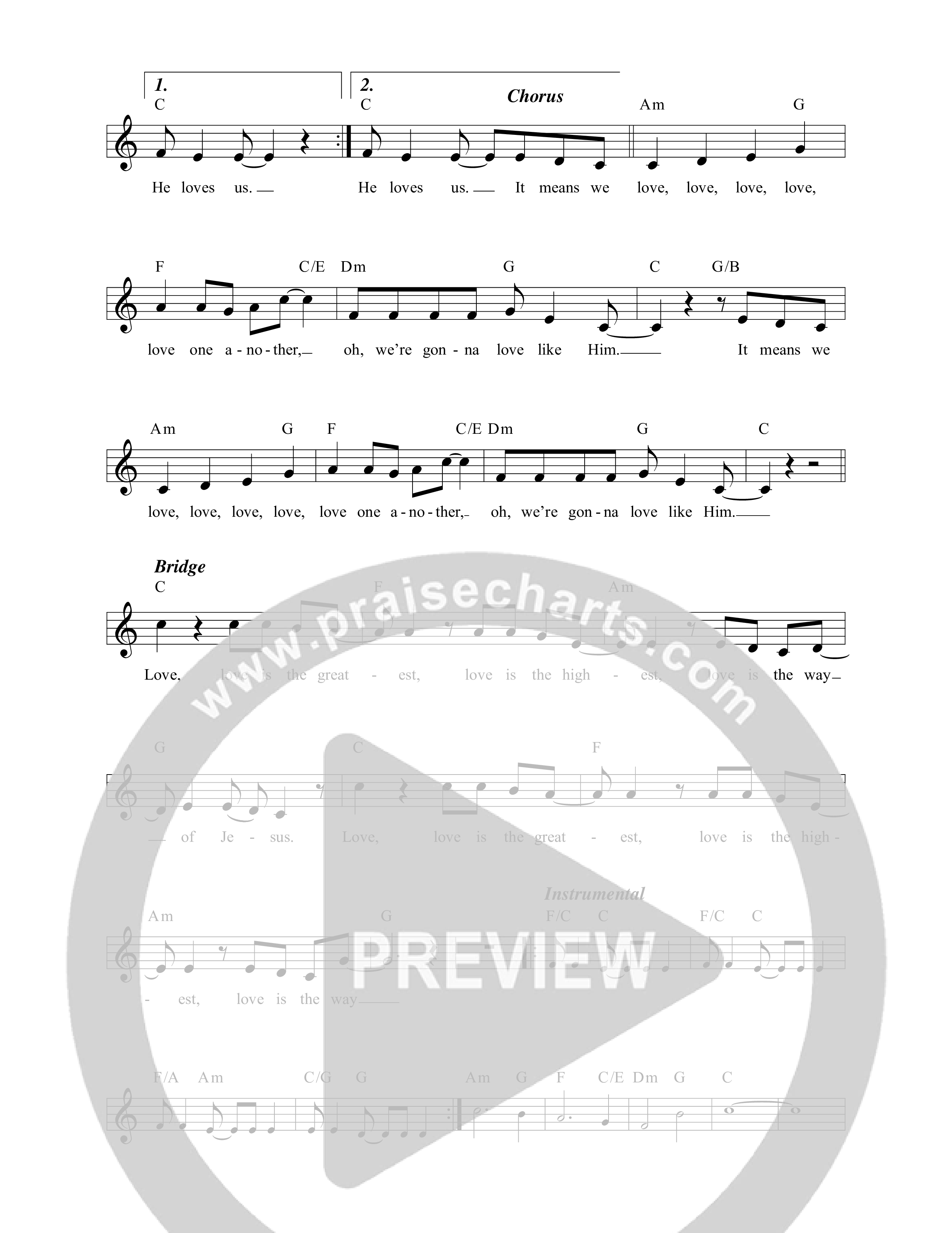 The Golden Rule (Live) Lead Sheet Melody (Worship For Everyone / Nick & Becky Drake)